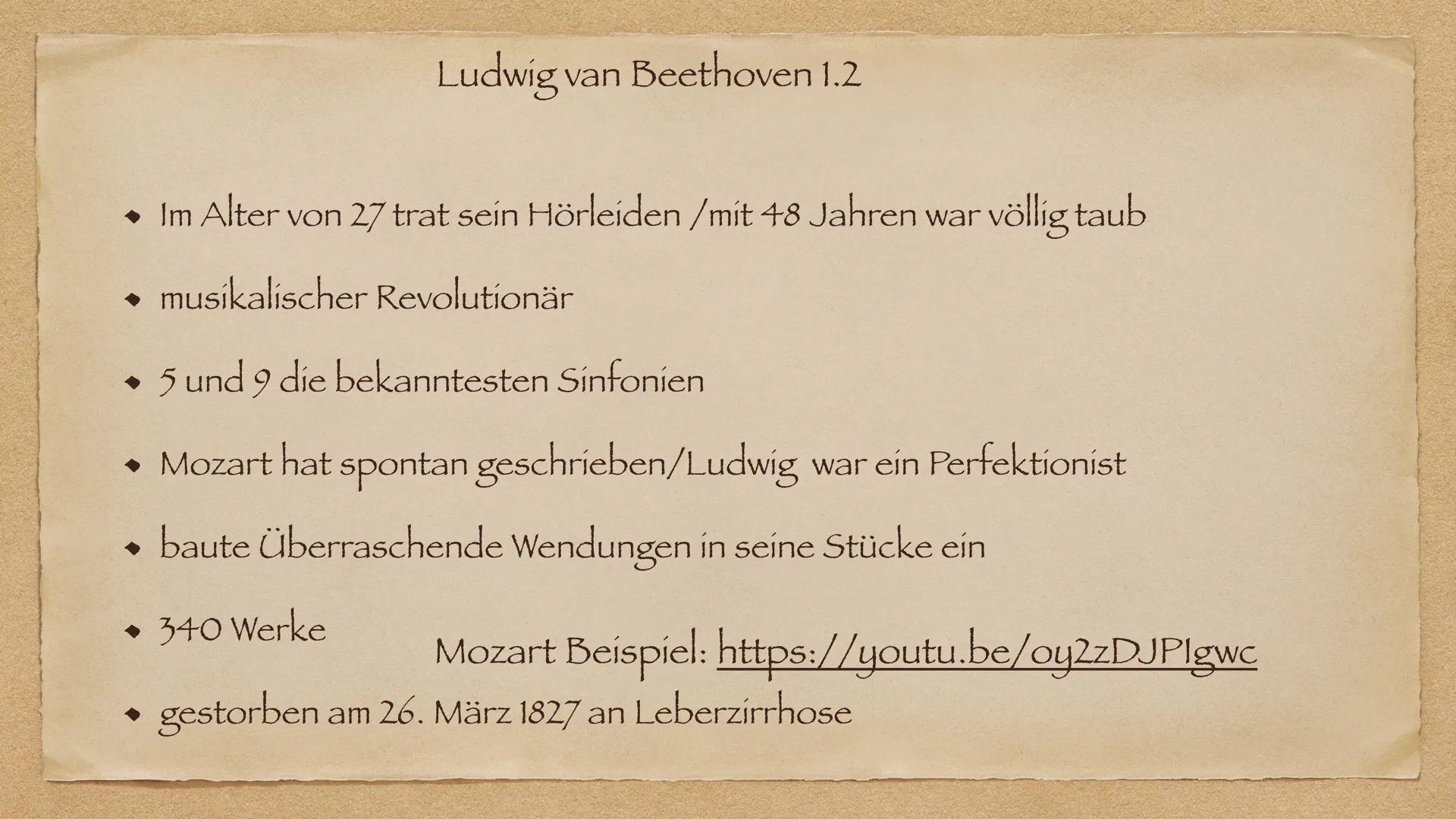Klassik Gliederung

• Definition/Bedeutung

◆ Merkmale

• Klassik-Epochen

• Die bedeutendsten Komponisten der Klassik

• Wichtigsten Gattun