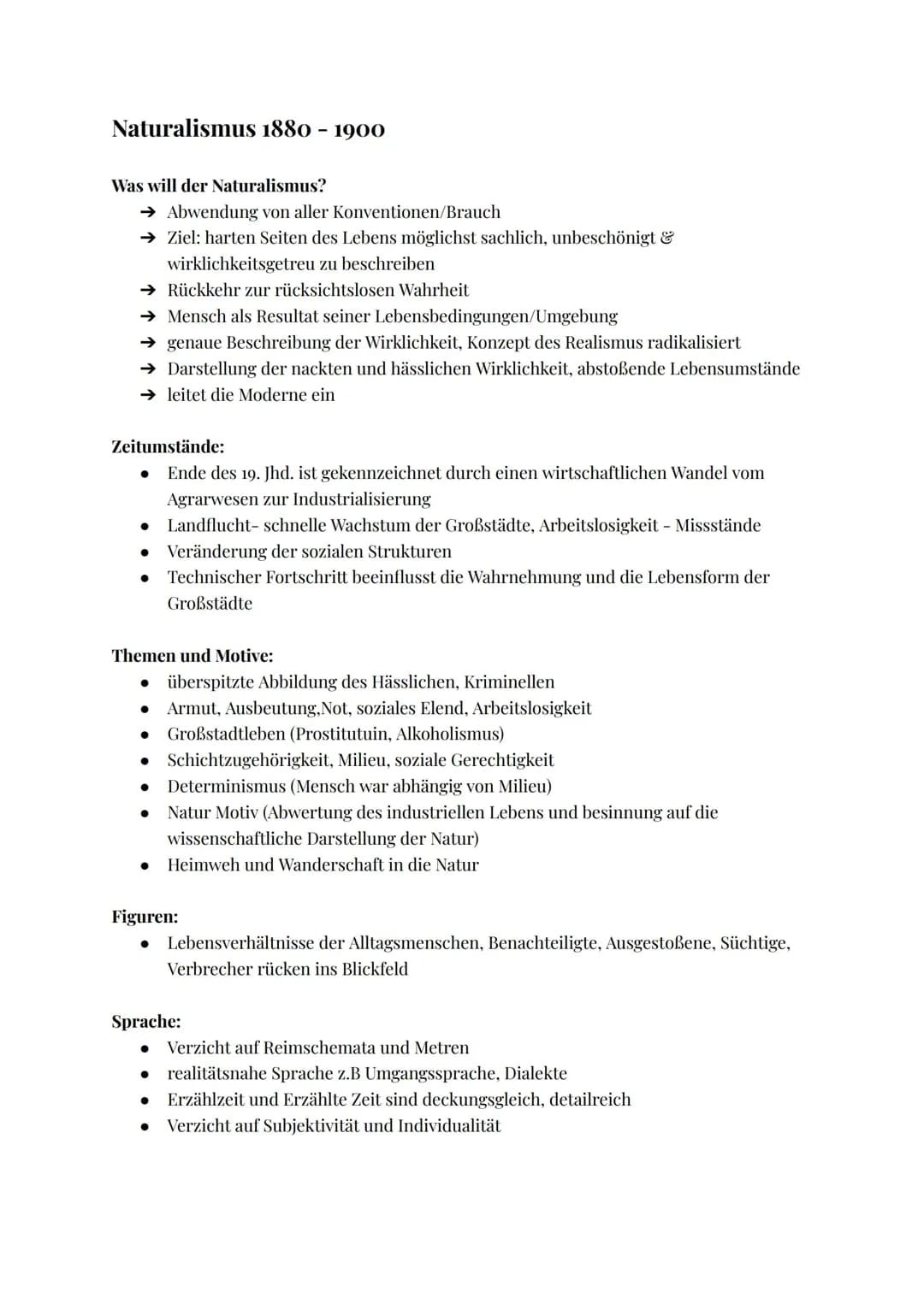 Naturalismus, Impressionismus und Expressionismus: Die wichtigsten Unterschiede und Gedichte