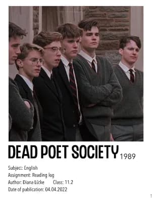 Know „Dead Poet Society“ — Readinglog  thumbnail