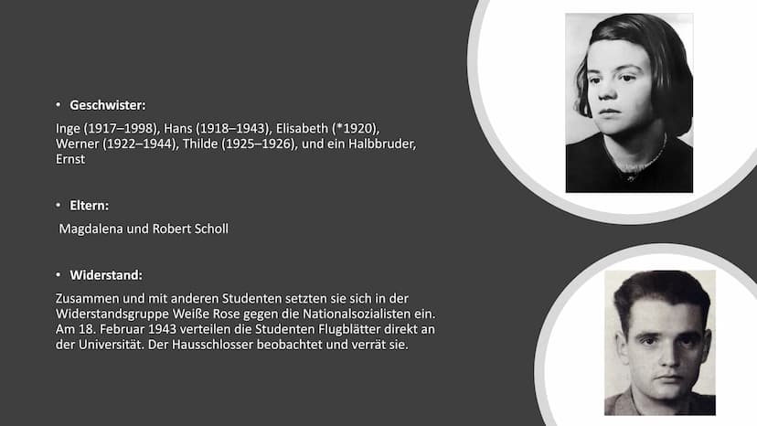 Geschwister Scholl
●
Klasse:EP-2
Fach: Religion
Fachlehrerin: Frau Comteße
Name: Stephanie Sophie Mandernach
용기
Seouselassion ■
Allgemeine I