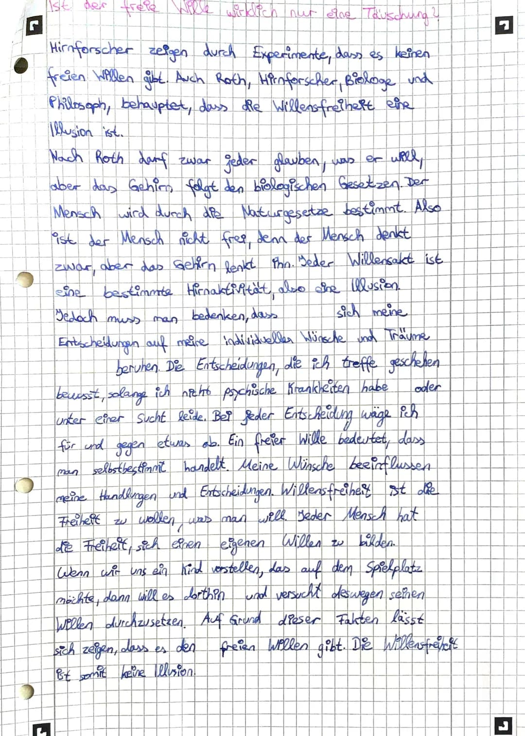 Ethik Q1.1 Lernblätter
Menschenbilder und deren Funktion
→ Menschenbilder sind wichtig für das menschliche Dasein/Existenz
➤ Sie dienen zur 