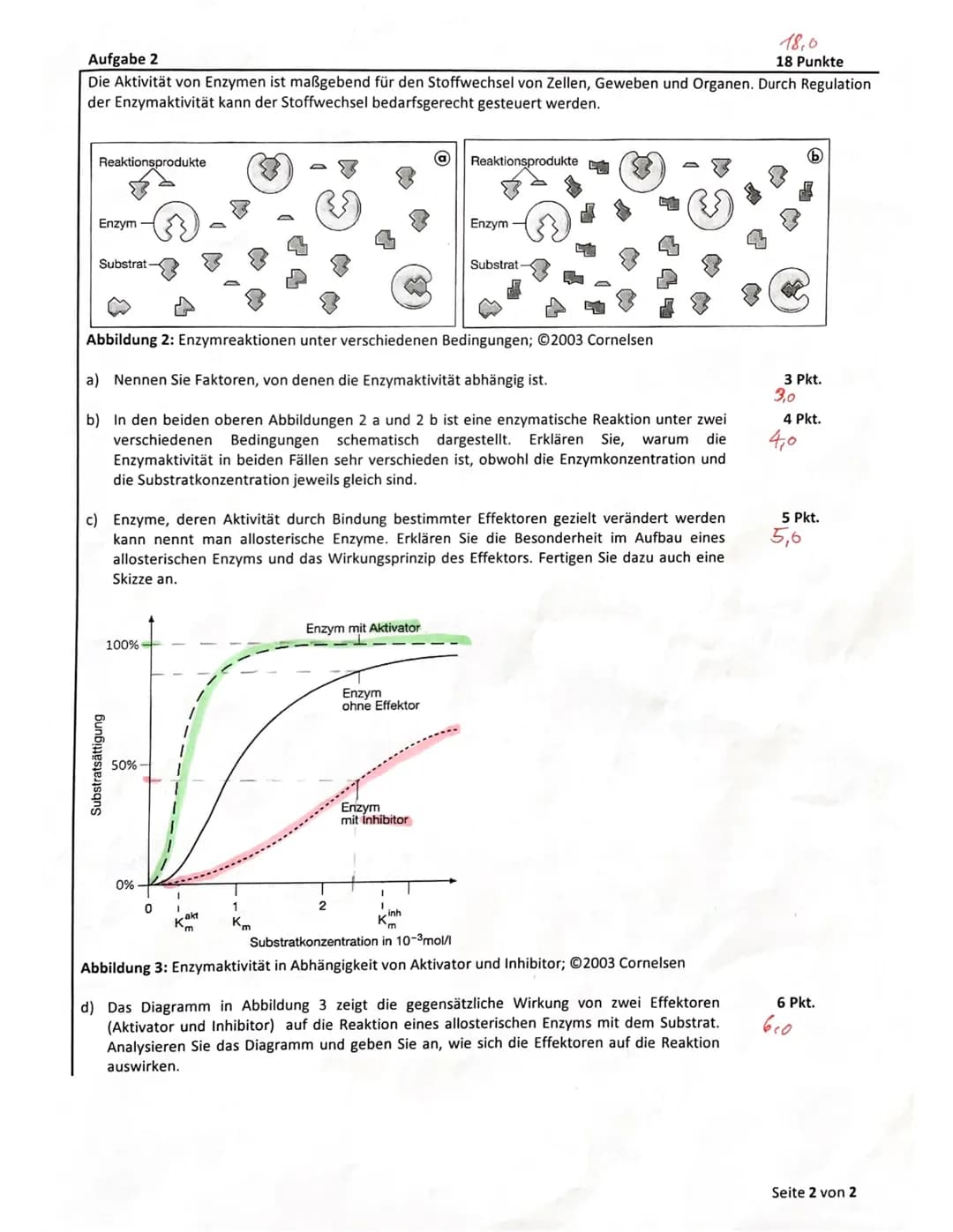 <h2 id="biologieklausurenzymeundstoffwechsel">Biologie Klausur: Enzyme und Stoffwechsel</h2>
<h3 id="aufgabe1alkoholabbauinleberzellen">Aufg