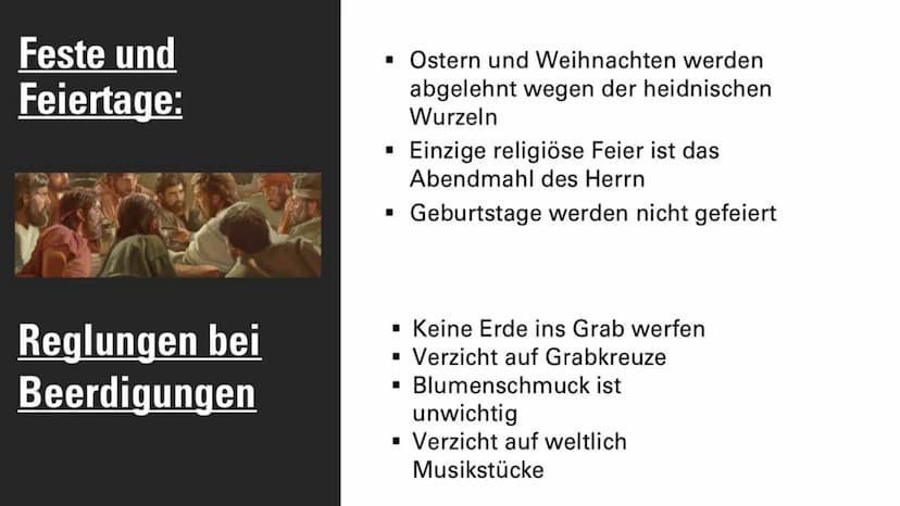 Wer sind die Zeugen Jehovas? INHALTSVERZEICHNIS
Allgemeine Informationen
-Mitglieder und Infos dazu
•Feste und Feiertage, Reglungen bei Beer