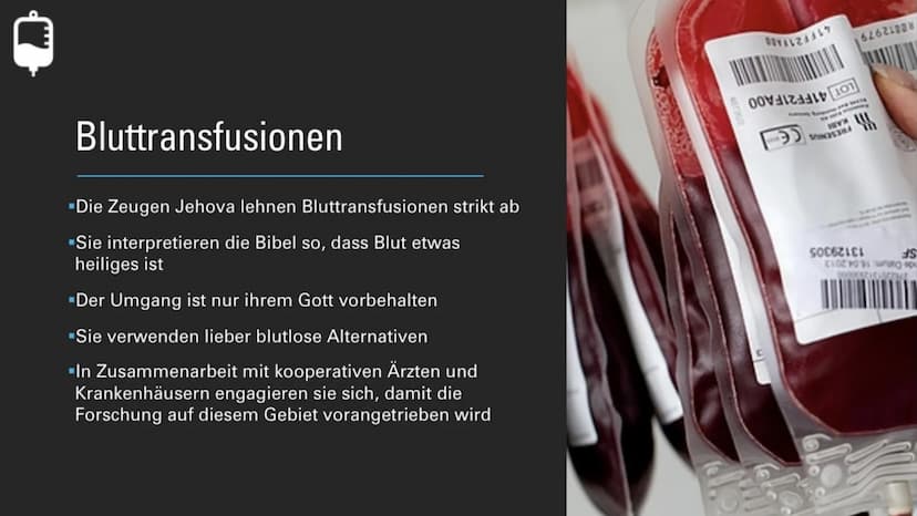 Wer sind die Zeugen Jehovas? INHALTSVERZEICHNIS
Allgemeine Informationen
-Mitglieder und Infos dazu
•Feste und Feiertage, Reglungen bei Beer