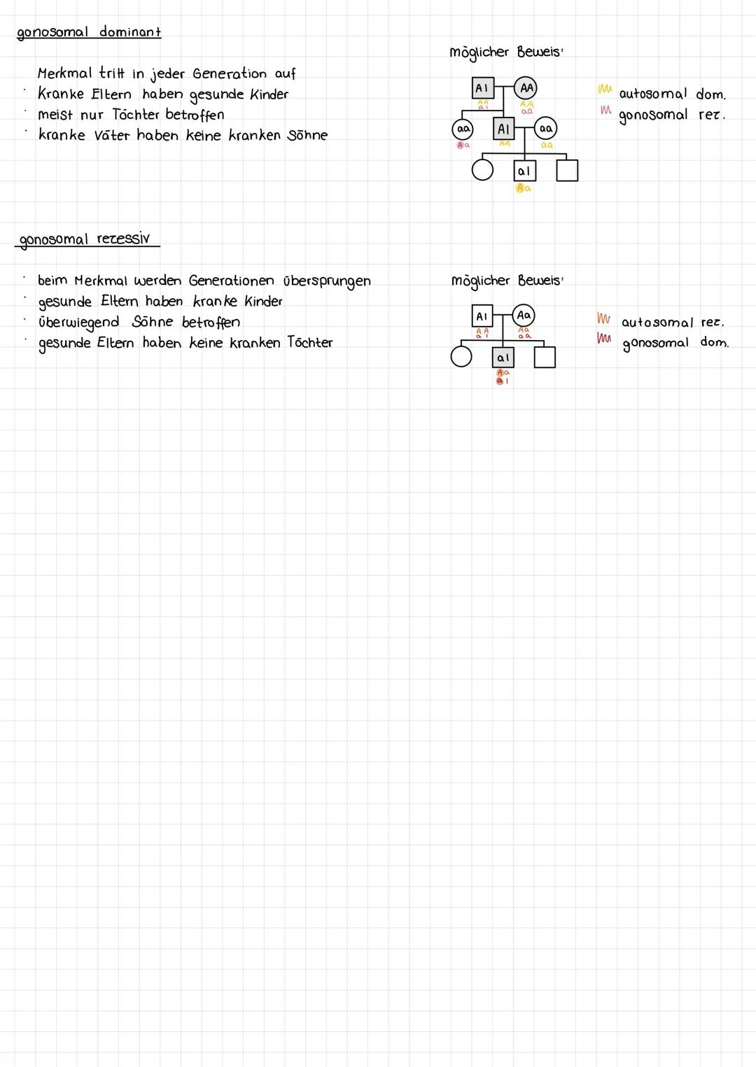 # Stammbaumanalyse

Die Stammbaumanalyse eignet sich zur Diagnostik und Risiko abwägung bei der Vererbung von Erbkrankheiten.
Dabei wird ein
