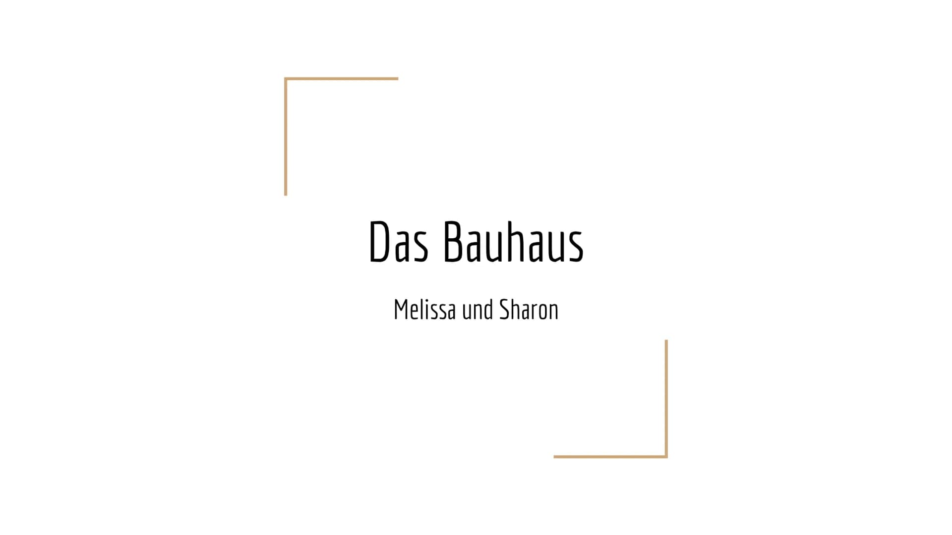 401
Abb. 27: Bauhausstil haus Das Bauhaus
Melissa und Sharon Gliederung
1. Definition und zeitliche Einordnung
2. Herkunft und Verbreitung
3