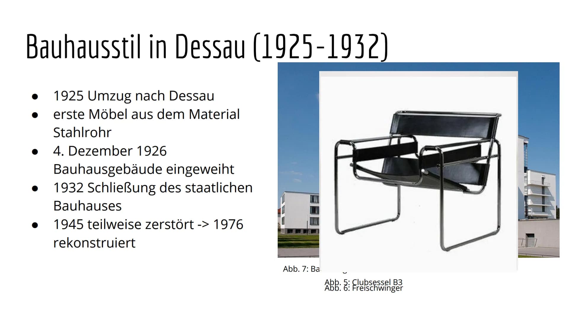 401
Abb. 27: Bauhausstil haus Das Bauhaus
Melissa und Sharon Gliederung
1. Definition und zeitliche Einordnung
2. Herkunft und Verbreitung
3