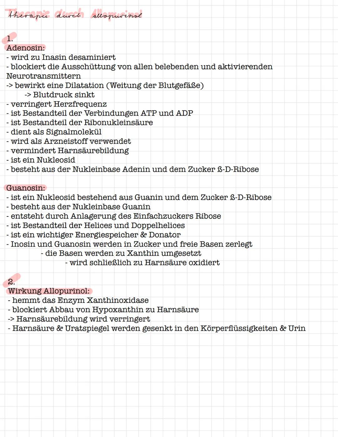 Gicht - eine Stoffwechselerkrankung
M1 Die Gicht (Hyperurikämie)
ist eine Stoffwechselerkrankung, die in Schüben verläuft und (bei unzureich