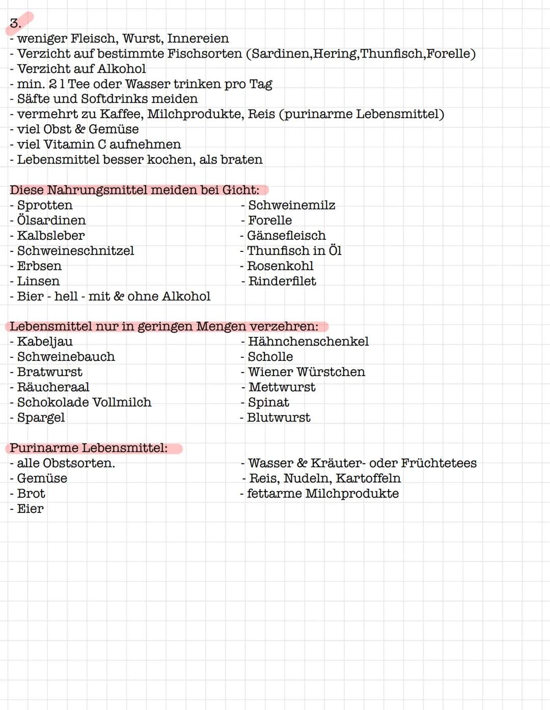 Gicht - eine Stoffwechselerkrankung
M1 Die Gicht (Hyperurikämie)
ist eine Stoffwechselerkrankung, die in Schüben verläuft und (bei unzureich