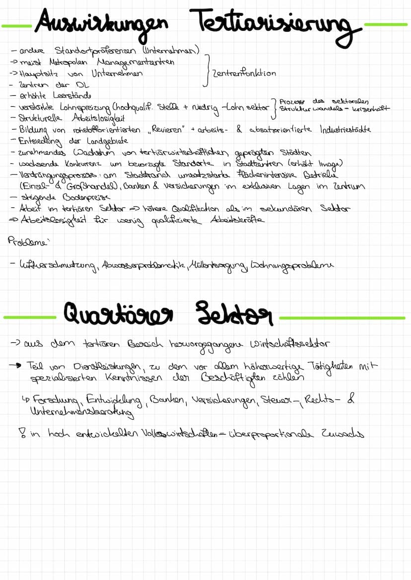 Strukturwandel
•Industrialisierung Gründe
Deindustrialisierung
Reindustrialisierung Avewege
·Prozess der Tennorisierung
•Revitalisierung (Vi
