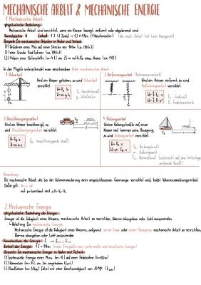 Know Mechanische Arbeit & mechanische Energie thumbnail