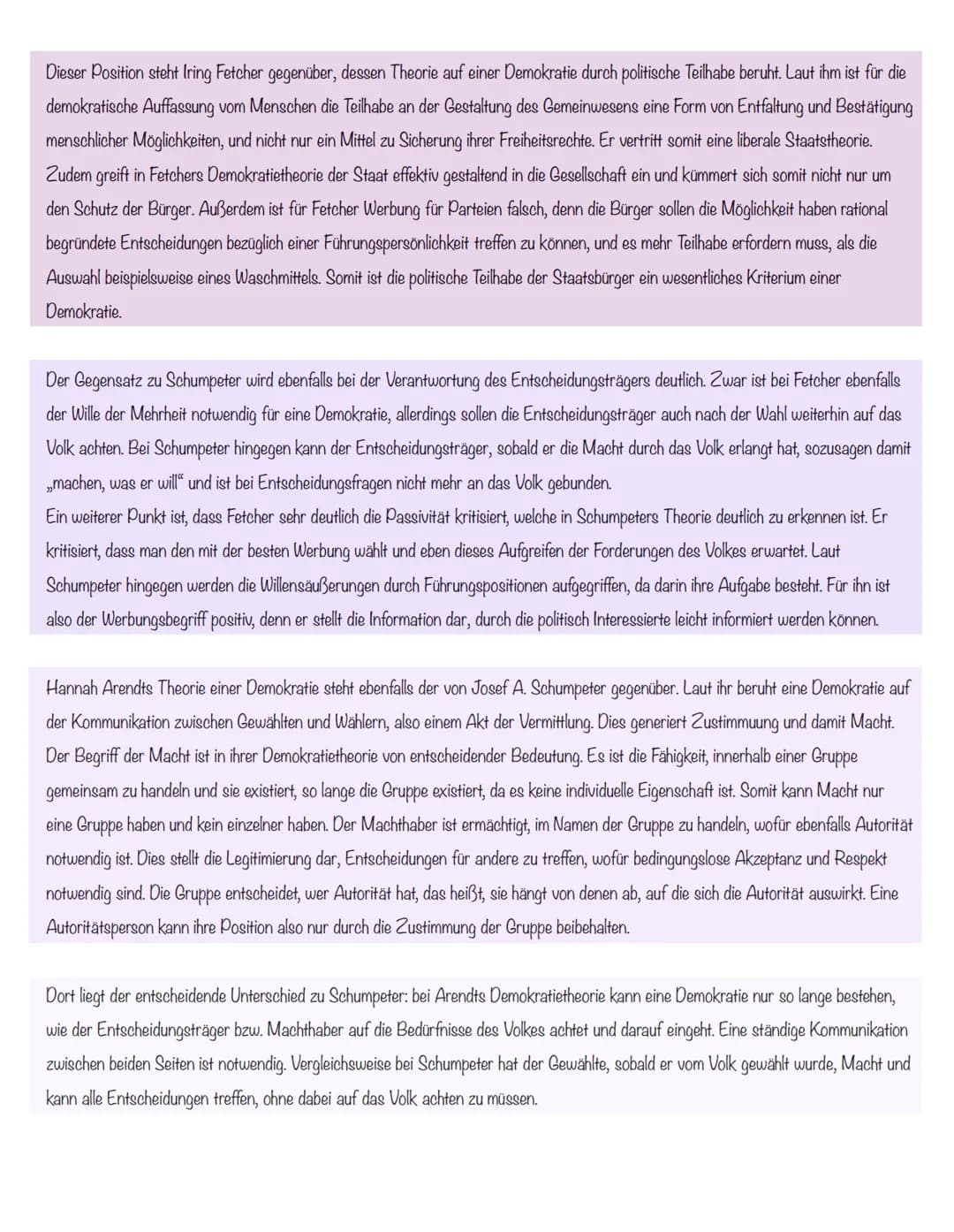 Gemeinschaft als Prinzip staatsphilosophischer Legitimation
Hannah Arendt - Revolution
Macht
- Fähigkeit innerhalb einer Gruppe gemeinsam zu