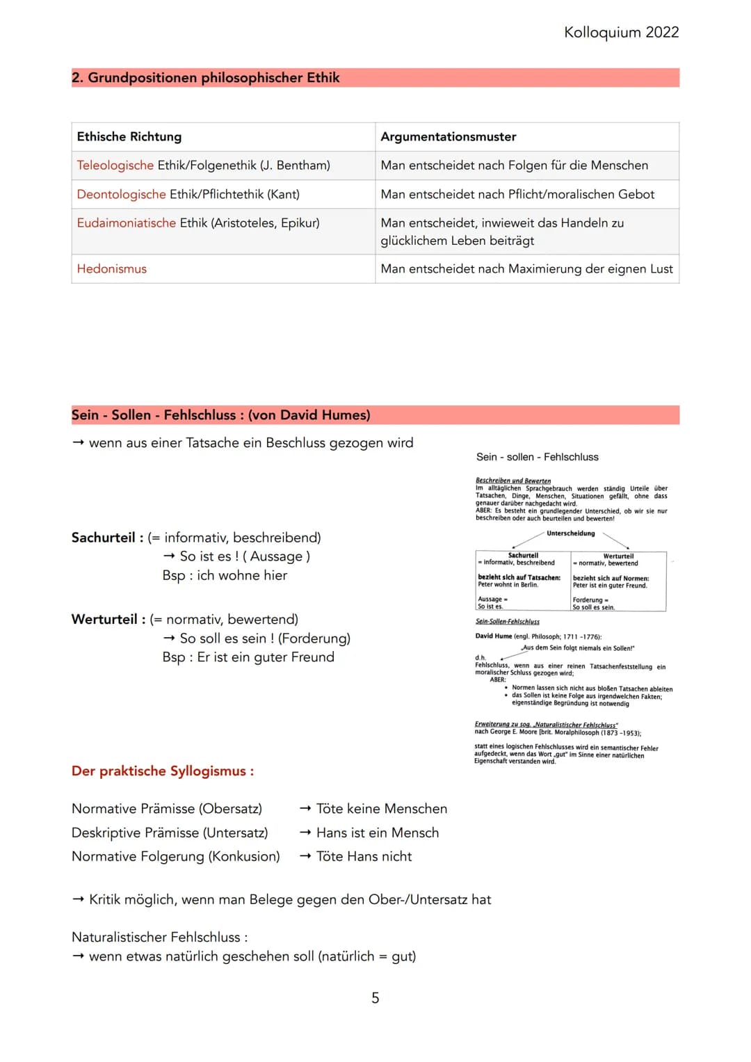 11/1 Theorie & Praxis des Handelns
1. Grundlagen & -begriffe der Ethik (S. 2 - 4)
2. Grundpositionen der philosophischen Ethik (S. 5 - 12)
3