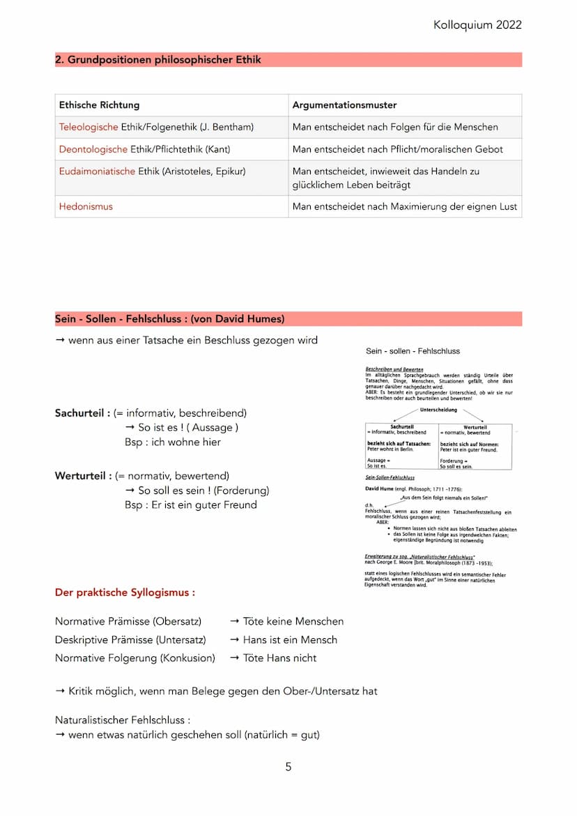 11/1 Theorie & Praxis des Handelns
1. Grundlagen & -begriffe der Ethik (S. 2 - 4)
2. Grundpositionen der philosophischen Ethik (S. 5 - 12)
3
