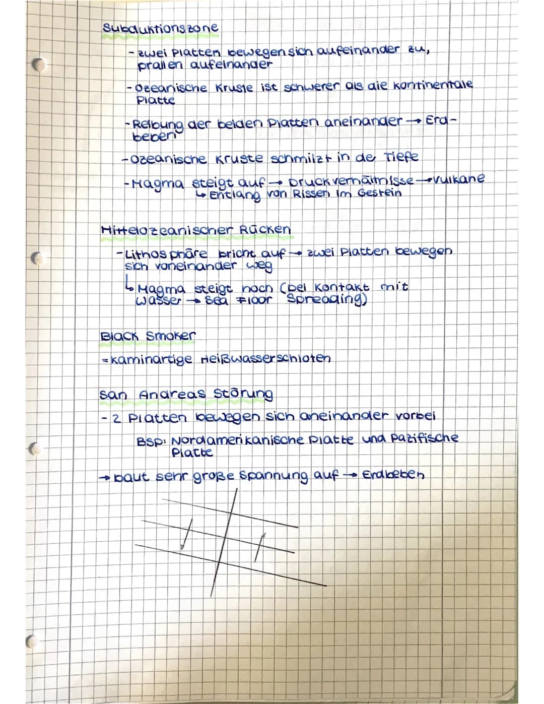 Endogene und Exogene Prozesse
Endogene Prozesse: Verânderungen die vom
inneren der Erde kommen
2. B.: Gebirgsbildung, vuikanismus, Erdbeben
