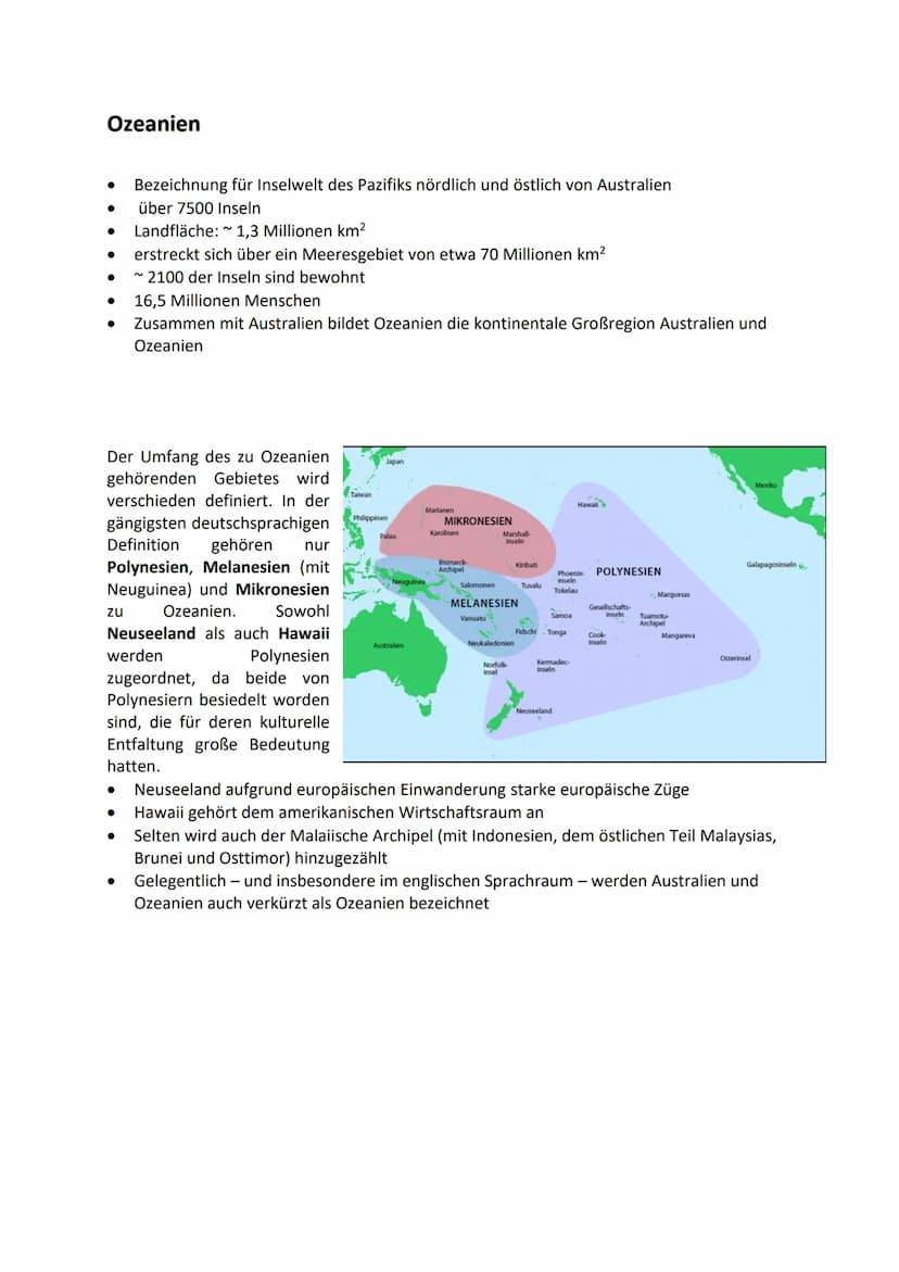 Afrikanischer Raum
Ozeanien
Afrikanischer Raum
●
Fläche: 30,2 Millionen km²
etwa 22 % der gesamten Landfläche
Bevölkerung: ca. 1,1 Milliarde