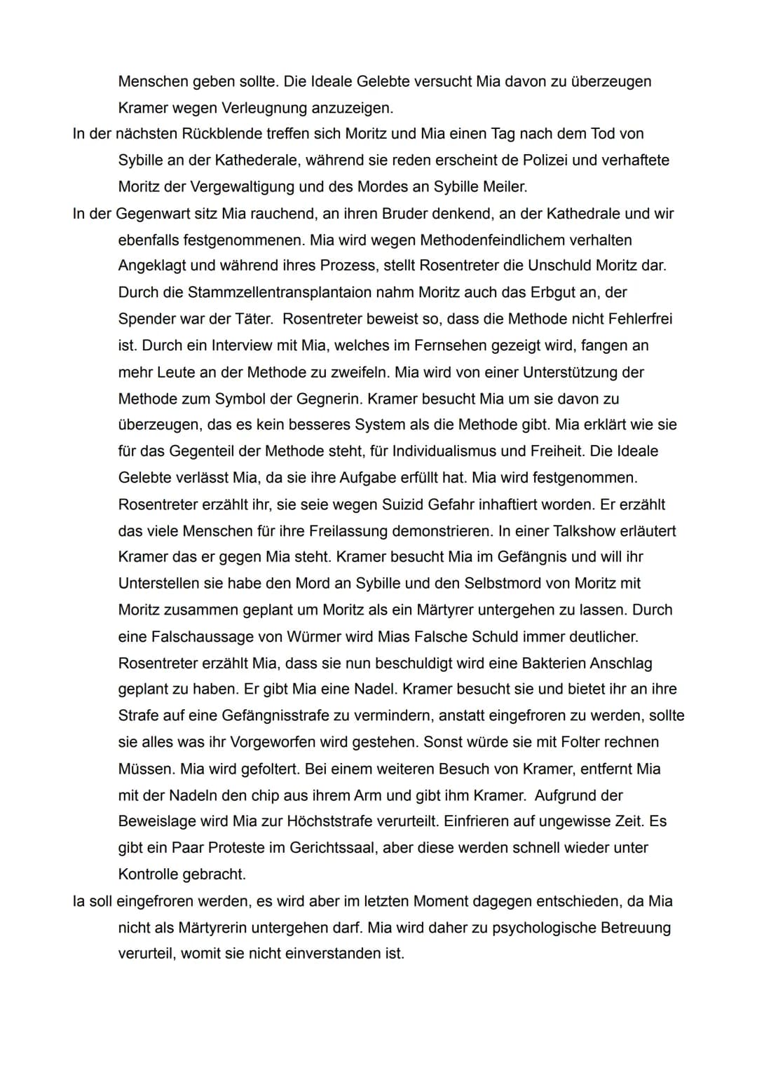 
<p>Der Roman "Corpus Delicti" von Juli Zeh spielt im Deutschland des 21. Jahrhunderts und handelt von der Gesundheitsdiktatur, genannt "Met