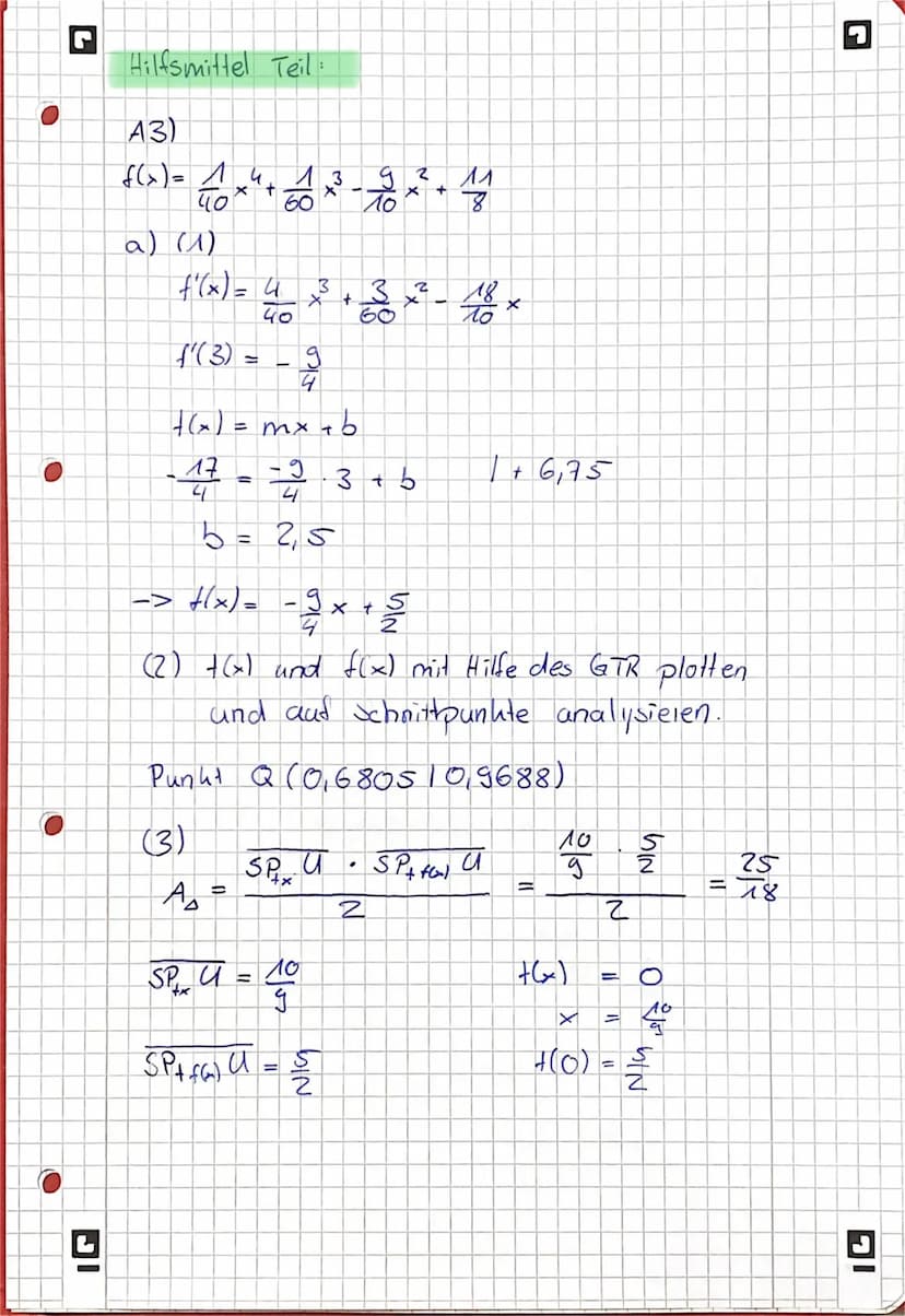 -
Hilfsmittelfreier Teil:
m =
А^)
a) Sekante durch die Punkte A (-110) und 8(216)
42)
tentrale Ulausue 2021
b) f(x)= x³
J.
3
36
4
6-0
2-(-1)