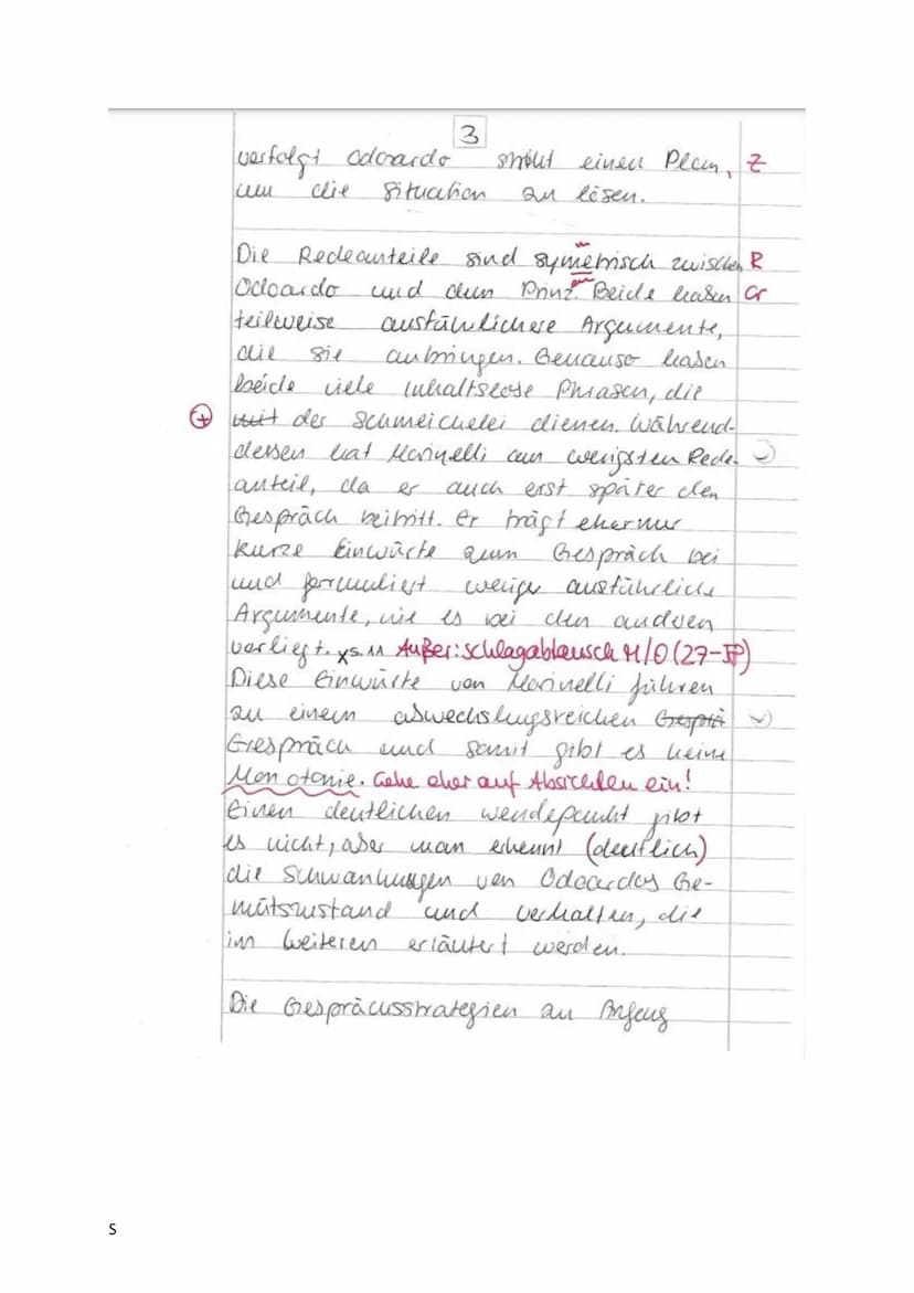 S
Gliederung-
I Einleitung
II Inhaltsangase
1. Qusammenfassung der Szene
das Drama
2. einordning in
III Anause & Interpretation.
1. Deutungs