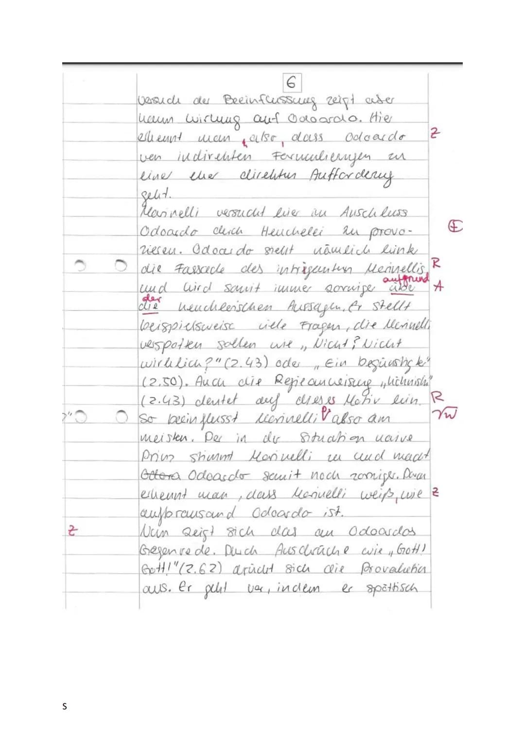 S
Gliederung-
I Einleitung
II Inhaltsangase
1. Qusammenfassung der Szene
das Drama
2. einordning in
III Anause & Interpretation.
1. Deutungs