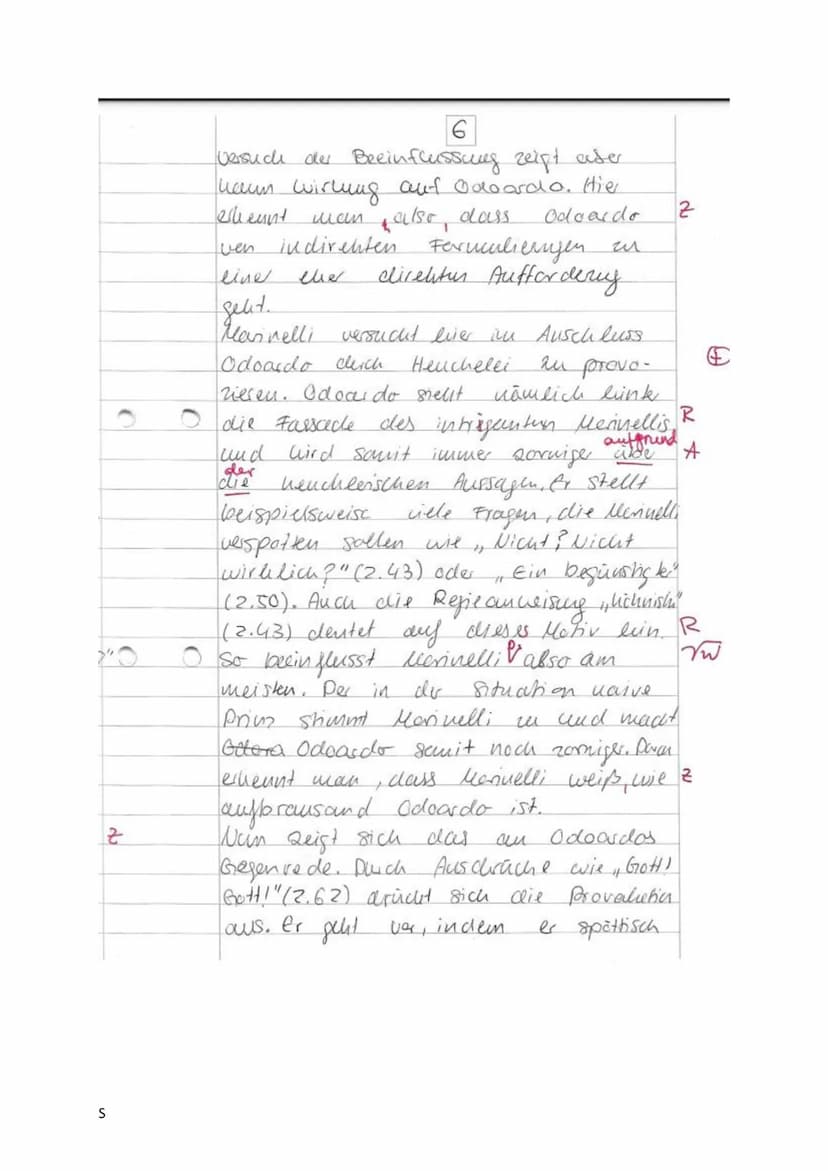 S
Gliederung-
I Einleitung
II Inhaltsangase
1. Qusammenfassung der Szene
das Drama
2. einordning in
III Anause & Interpretation.
1. Deutungs