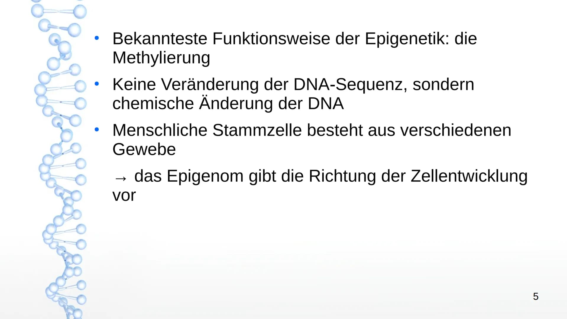Epigenetik
Von:
Agsaya
1 ●
●
●
●
●
●
Basiswissen
Was ist Epigenetik?
Das Epigenom
Inhaltsverzeichnis
Epigenetischer Marker
Inaktivierung des