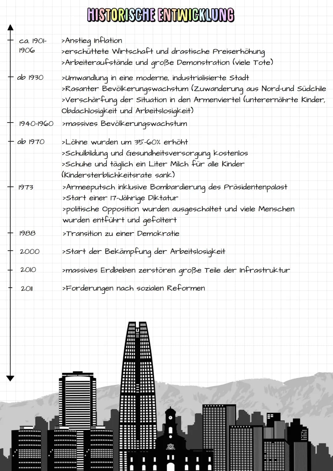 **
*
STADTTYP UND STADTENTWICKLUNG
LATEINAMERIKANISCHER STÄDTE
-Am Beispiel von Santiago de Chile-
O
00
MEXICO
GUATEMALA
EiNe Präsentation V