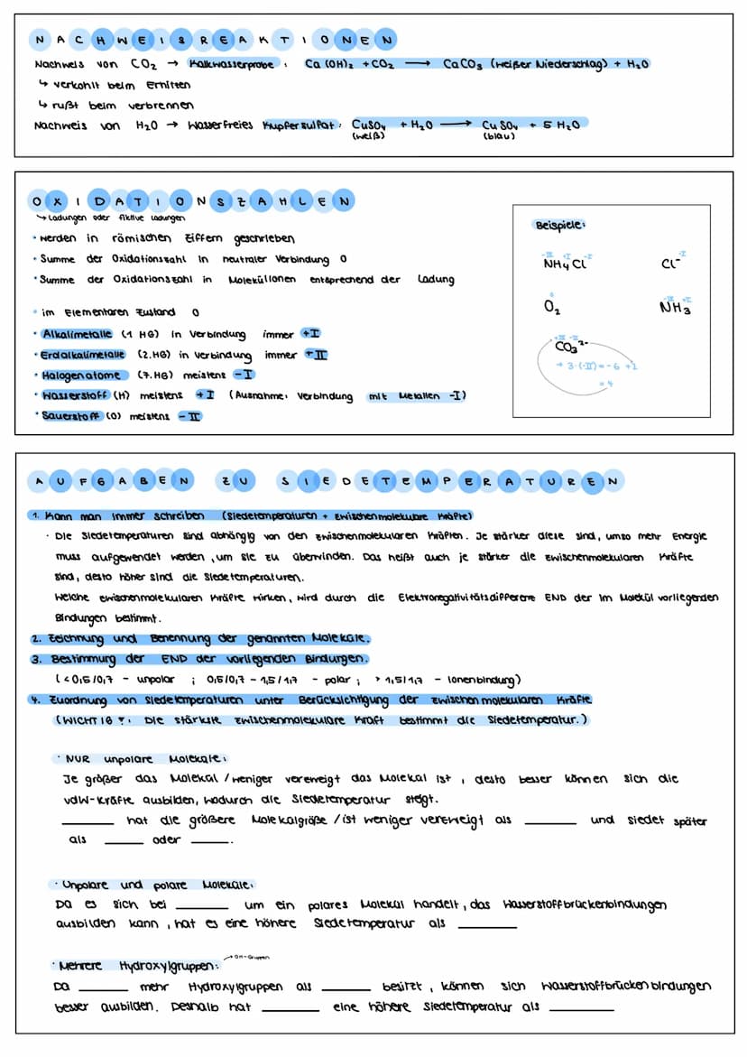 MOLE
VAN DER WAALS - KRÄFTE
WO?
in unpolaren Molekalen
> AE <0,5 1017
Stärke
> schwach
WO?
> Zwischen O- und H-Atomen
→immer da, wo ein H is