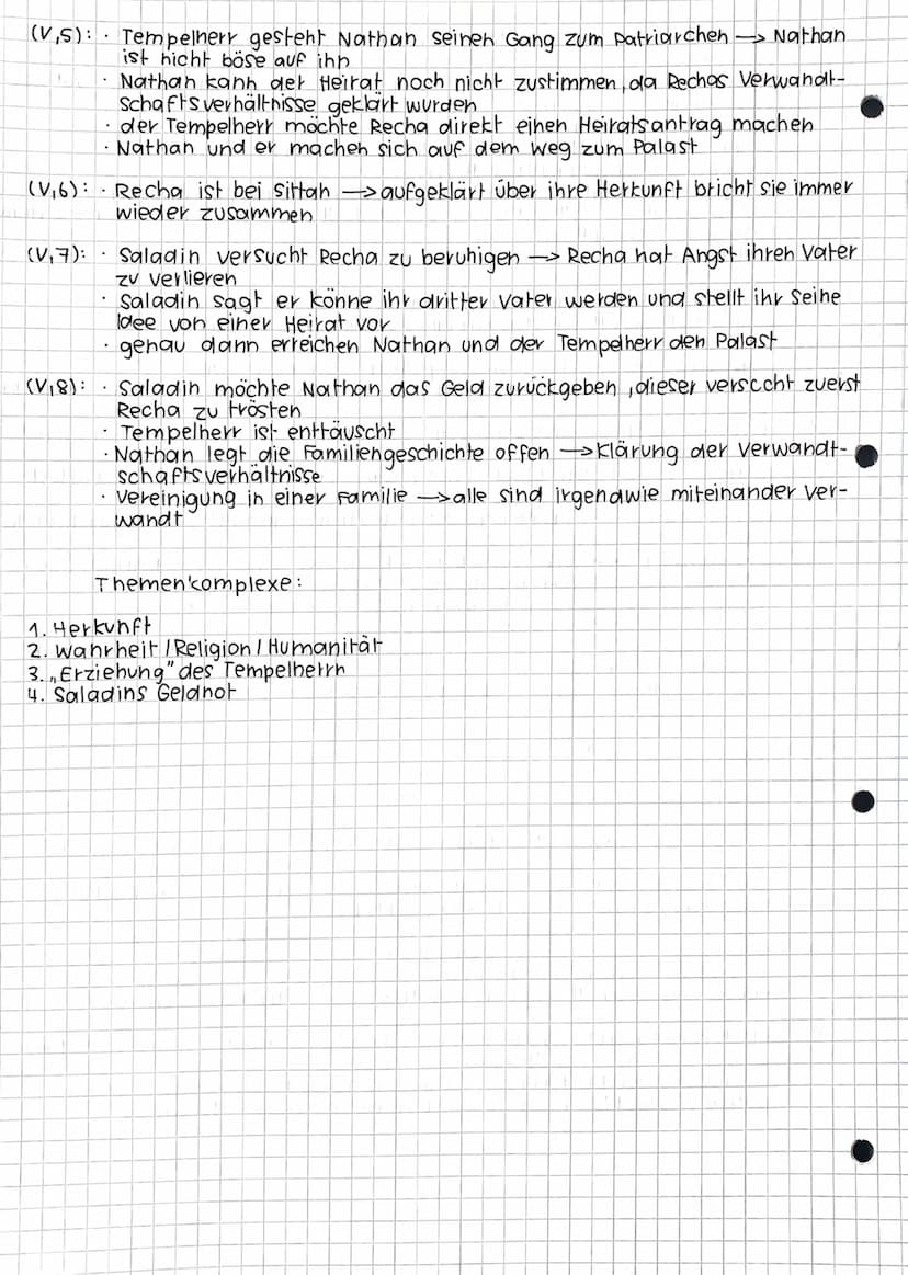 nathan der weise
Aufbau und Struktur
1. Aufzug (Exposition)
-> Einführung in Nathans Lebenswelt und Andeutung der Konfliktfelder
(1,11:
spie