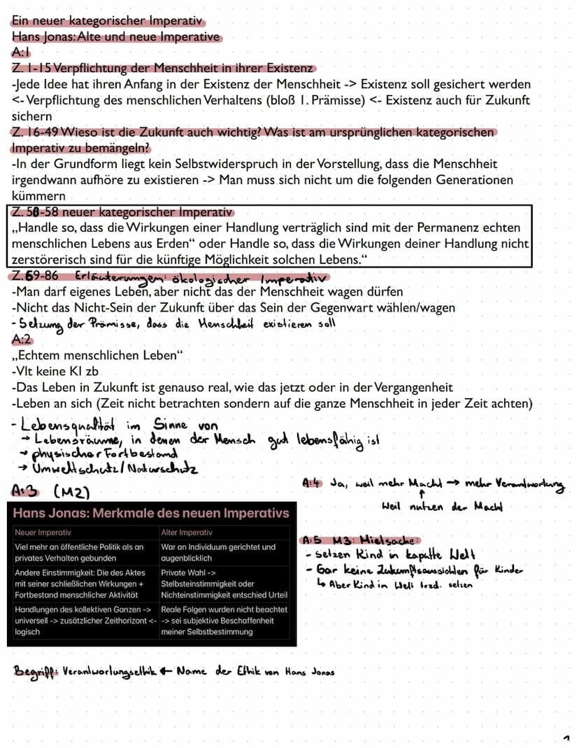 
<h2 id="dienotwendigkeiteinerneuenethik">Die Notwendigkeit einer neuen Ethik</h2>
<p>Hans Jonas hat die Merkmale der bisherigen Ethik besch