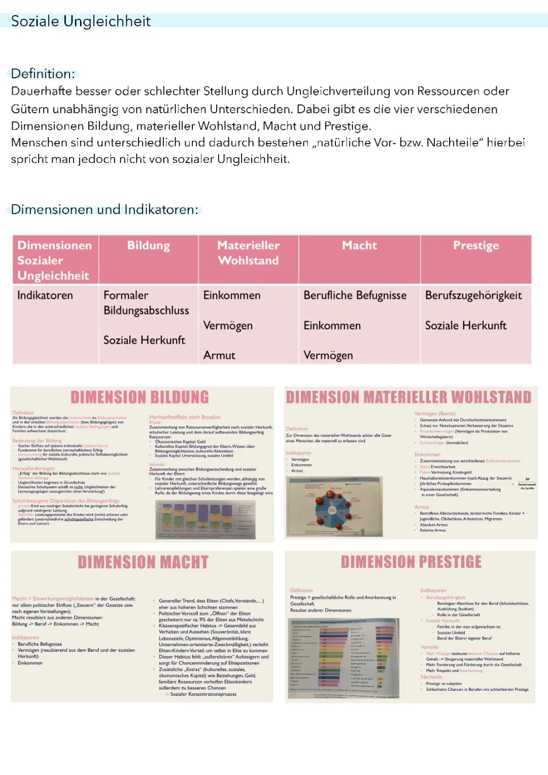 Soziale Ungleichheit 