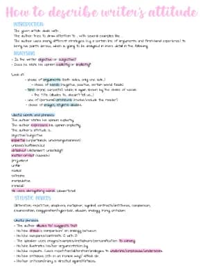 Know Englisch Mediation, writers attitude, cartoon analysis.. thumbnail