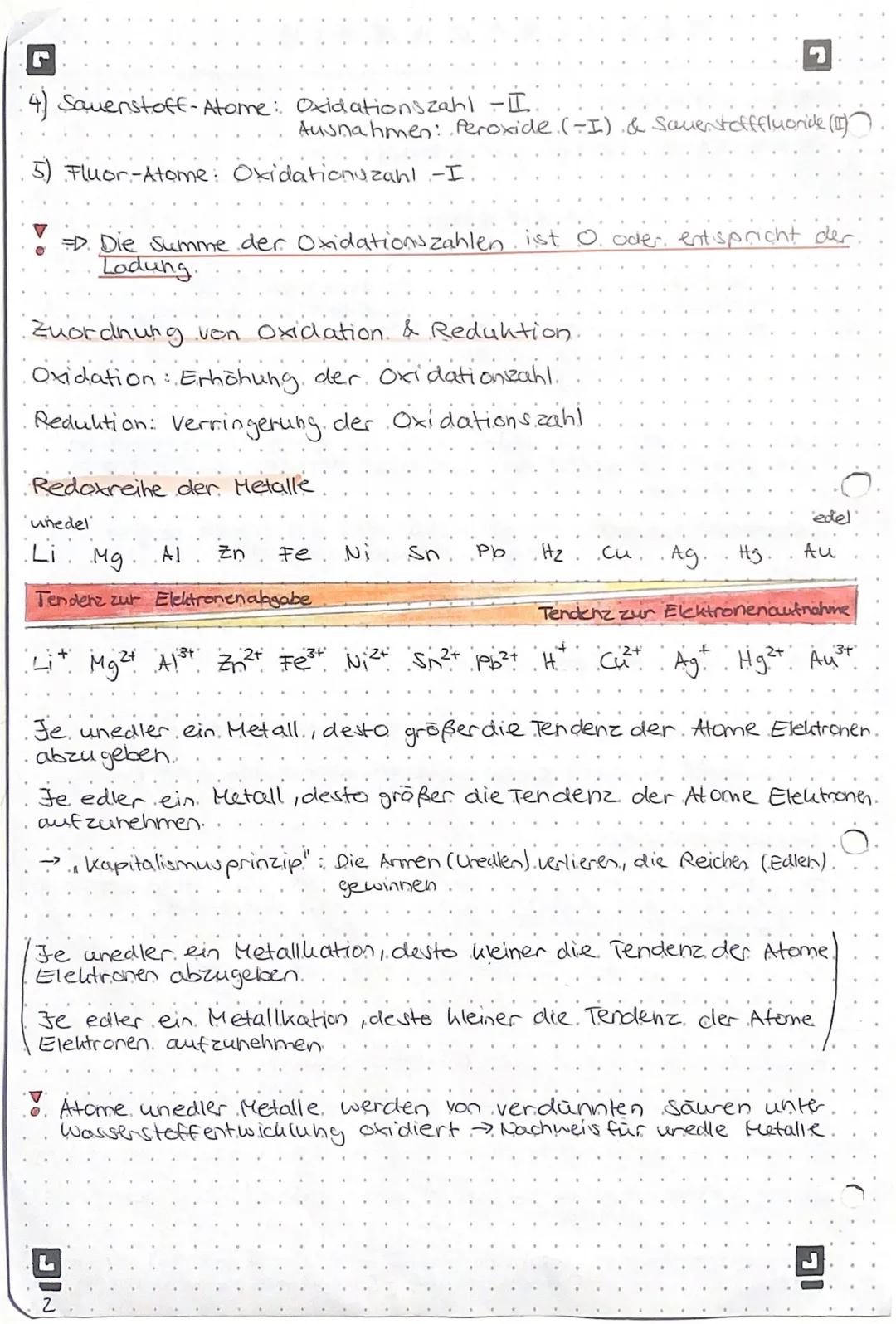 # ELEKTROCHEMIE

Redoxreaktioner.

→ Elektronenübertragungsreaktionen

Redoxreaktion

Oxidation

Reduktion

→ Elektronenabgabe

Elektronenau