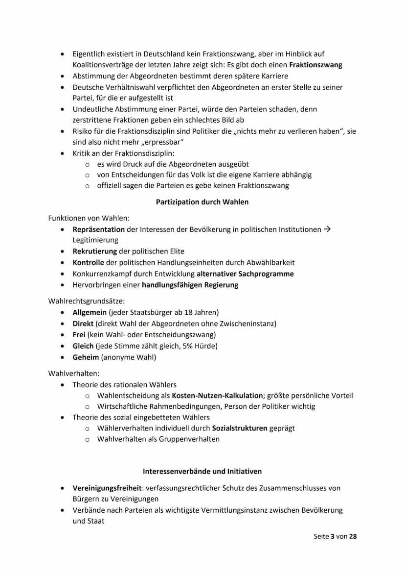 Politik-Wirtschaft Abitur 2022
12.1 Politische Partizipation zwischen Anspruch und Wirklichkeit
Funktionen politischer Partizipation
●
●
●
●