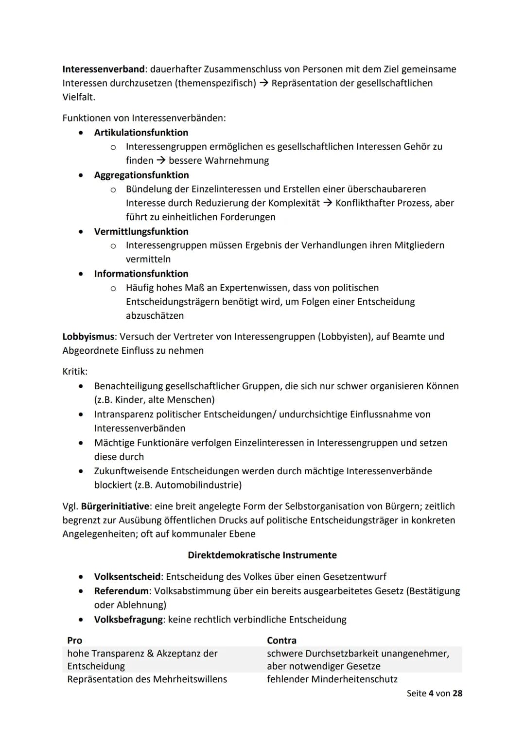 Politik-Wirtschaft Abitur 2022
12.1 Politische Partizipation zwischen Anspruch und Wirklichkeit
Funktionen politischer Partizipation
●
●
●
●