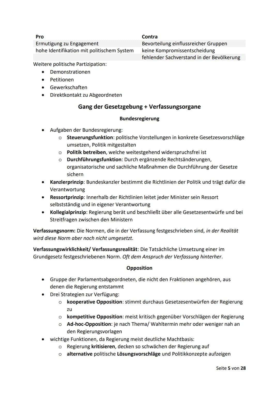 Politik-Wirtschaft Abitur 2022
12.1 Politische Partizipation zwischen Anspruch und Wirklichkeit
Funktionen politischer Partizipation
●
●
●
●