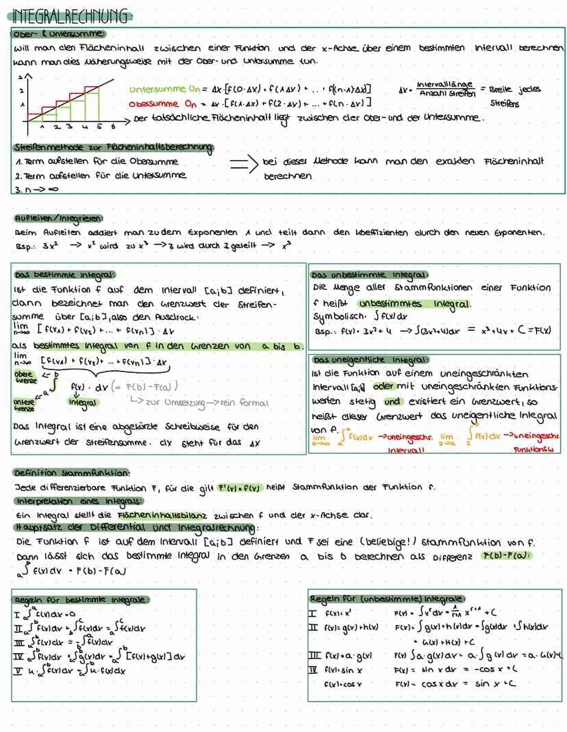 Definitions menge
alle für x
zulässigen werte:
I Ganzrationale Funktionen:
Symetrie
Punktsymetrie: f(x) = -f(x)
->alle Potenzen ungeracle
Ac