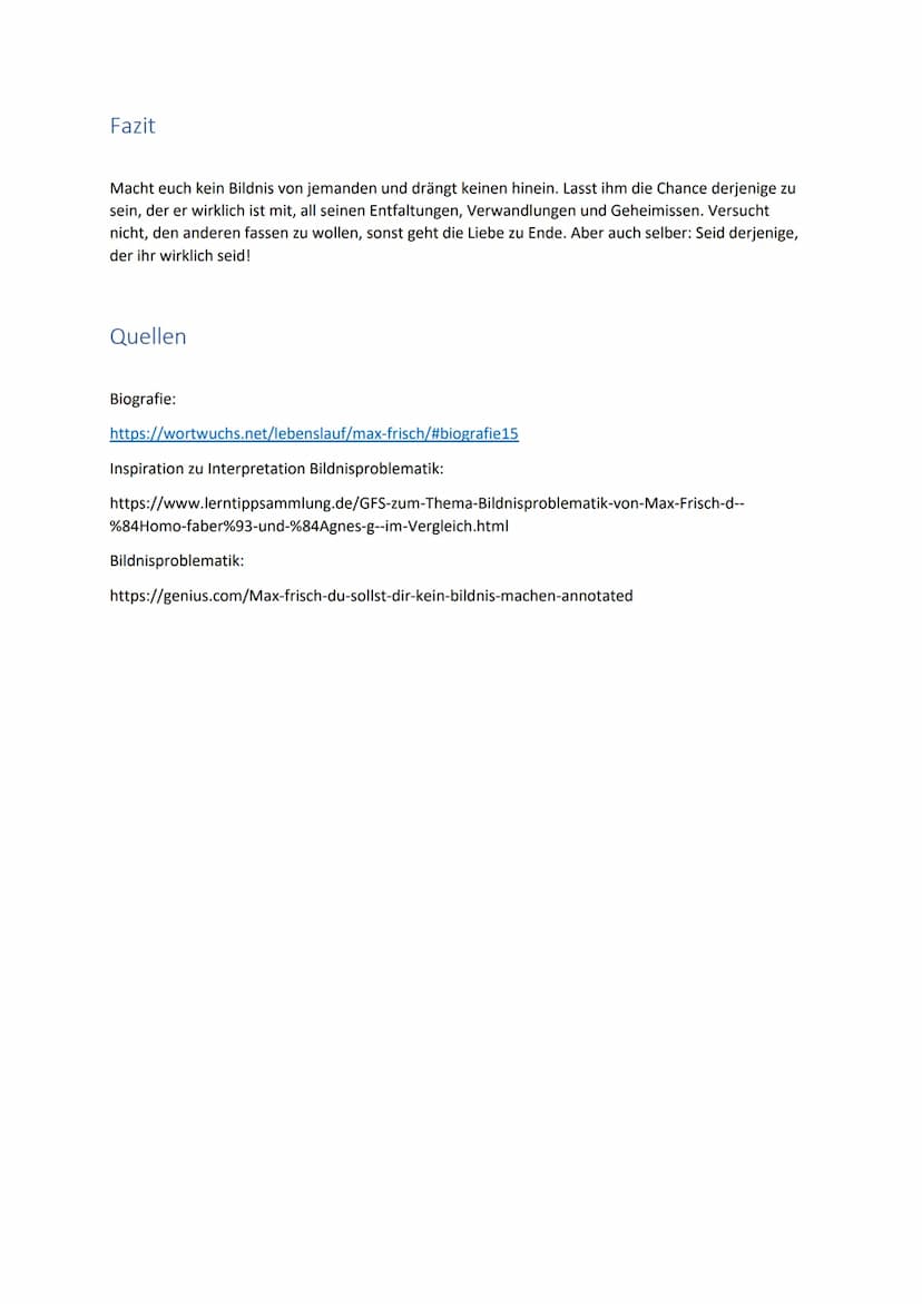 GFS BG
Deutsch/T.
15.01.2019
Gliederung
1. Max Frisch
Biografie Max Frisch
2. Die Bildnisproblematik
Interpretation Bildnisproblematik
Bildn