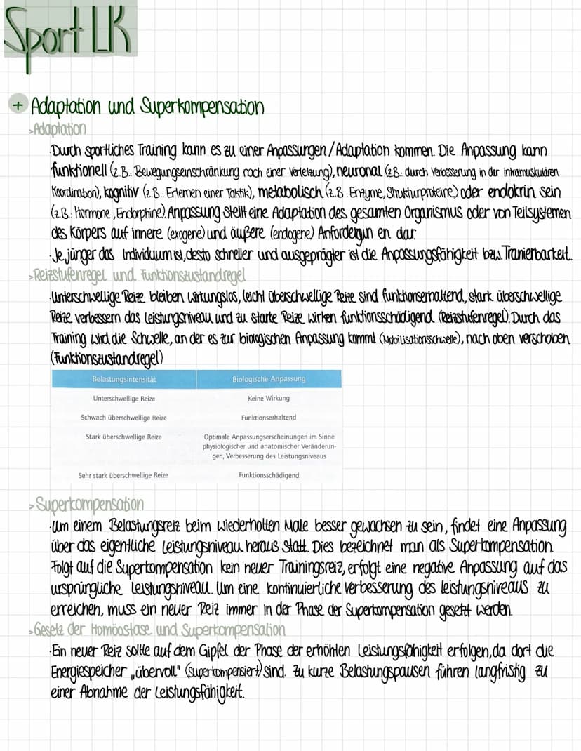 Sport LK
+ Ausdauer
Ausdauer ist die psychophysische Ermüdungswiderstandsfähigkeit bei lang andauernden Belastungen sowie
die Fähigkeit zur 