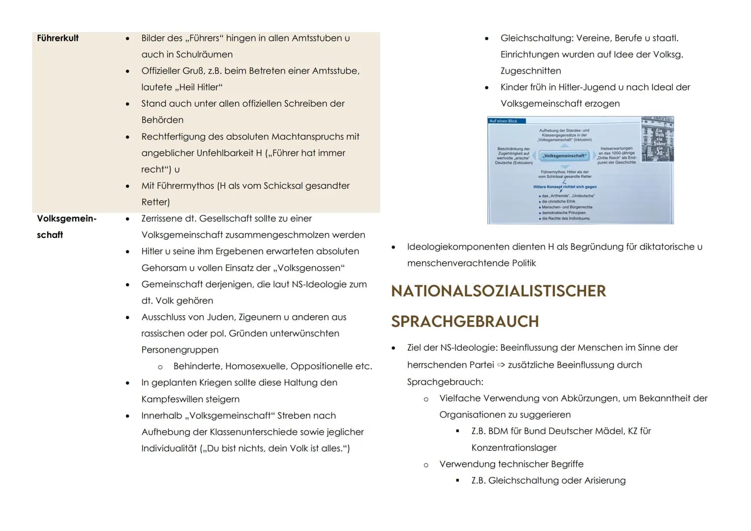 NATIONALSOZIALISMUS
FASCHISMUS
Faschismus = Sammelbegriff für rechtsradikale, autoritäre pol. Systeme
vor 1945
In vielen Ländern Europas ent