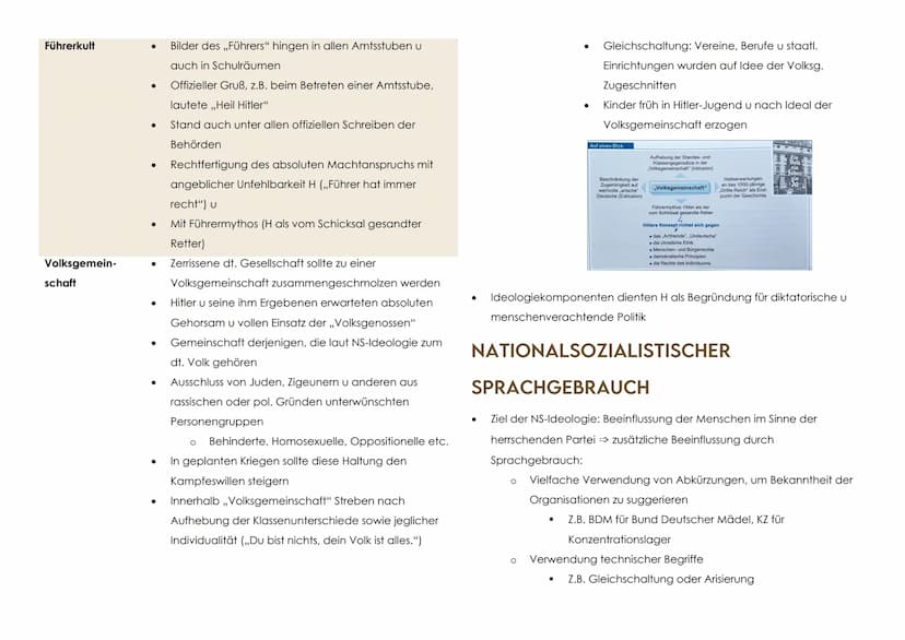 NATIONALSOZIALISMUS
FASCHISMUS
Faschismus = Sammelbegriff für rechtsradikale, autoritäre pol. Systeme
vor 1945
In vielen Ländern Europas ent