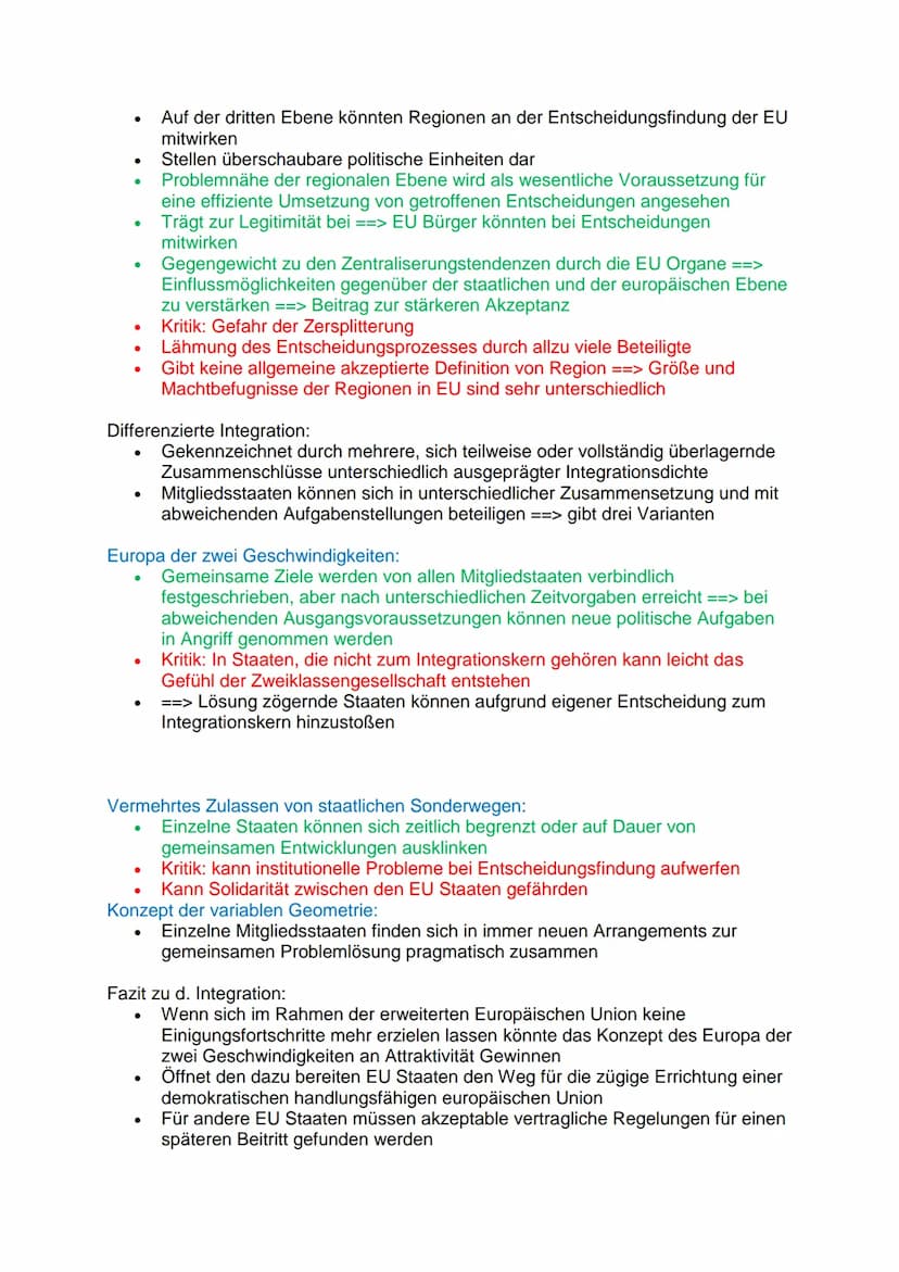 Inhaltsfeld 5: Europäische Union:
1. EU-Normen, Interventions- und Regularmechanismen sowie Institutionen:
Normen:
●
●
●
Aufgaben:
➤ Regeln 