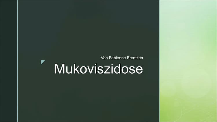 Know Präsentation Mukoviszidose thumbnail