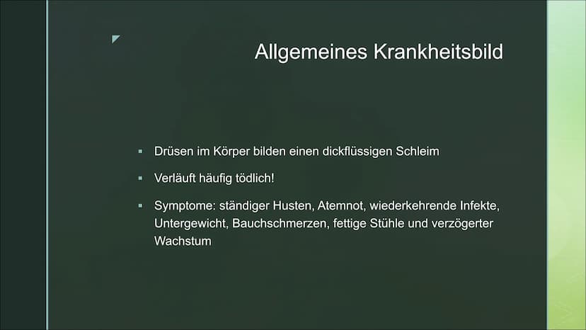 Von Fabienne Frentzen
Mukoviszidose ■
■
■
Was ist Mukoviszidose?
Wie wird Mukoviszidose vererbt?
Allgemeines Krankheitsbild
Welche Organe si