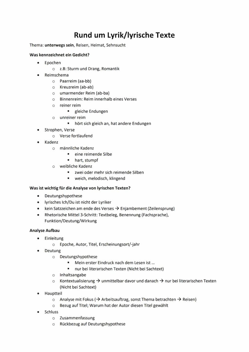 Analyse eines literarischen Textes (→ Romanauszug)
1) Einleitung (Thema nur auf vorliegenden Auszug bezogen)
2) Deutungshypothese
3) Kontext