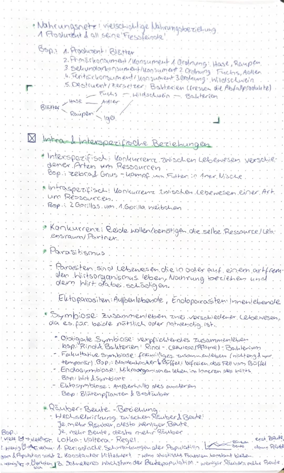 # ÖKOLOGIE

○ STRUKTUREN & ZUSAMMENHÄNGE IM ÖKOSYSTEM

☐ Biotop & Biozönose: biotische & abiotische Faktoren

- Biotop: Ein abgegrenzter Leb