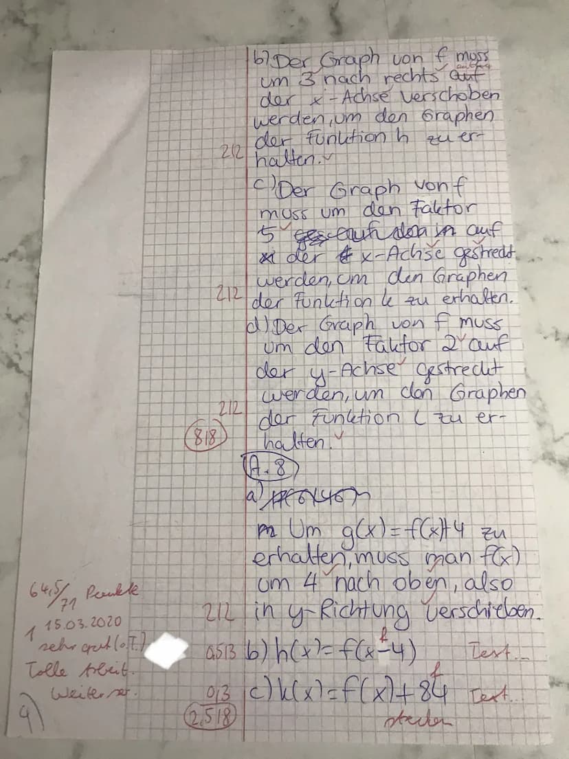 Teil 1: hilfsmittelfrei (max. 25 min)
Sobald Sie mit der Bearbeitung fertig sind, können Sie diesen Teil der Klausur abgeben und mit der
Bea