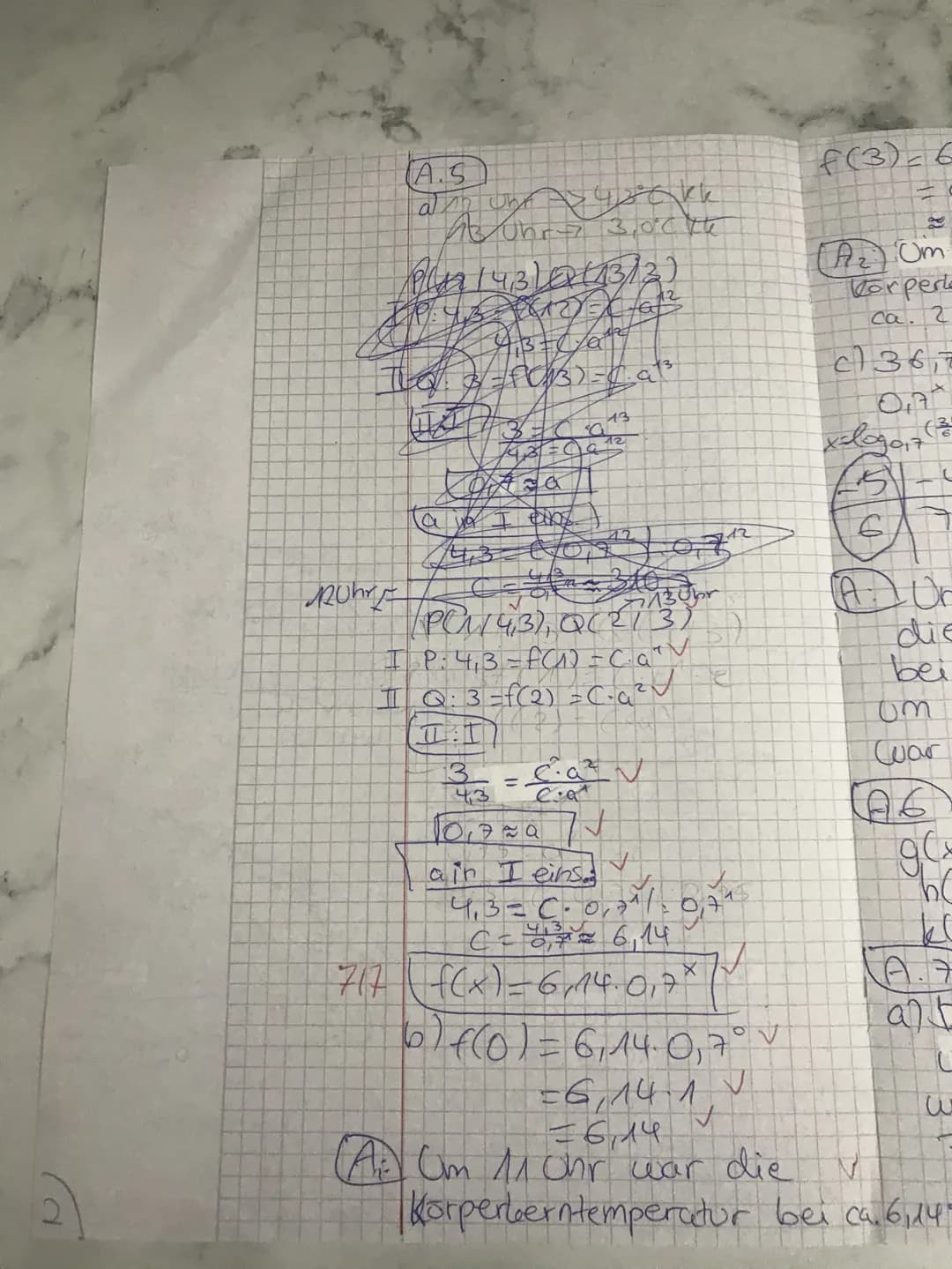 Teil 1: hilfsmittelfrei (max. 25 min)
Sobald Sie mit der Bearbeitung fertig sind, können Sie diesen Teil der Klausur abgeben und mit der
Bea