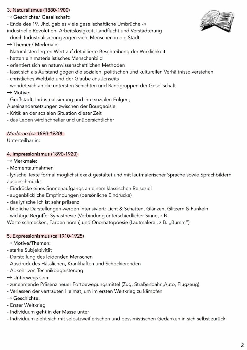 Deutsch
2021/2022 Lyrik: „Unterwegs sein“
Motive allgemein:
Sehnsucht, Heimweh, Fernweh
Unterwegs sein als Entwicklungsprozess → "Sehnsuchts