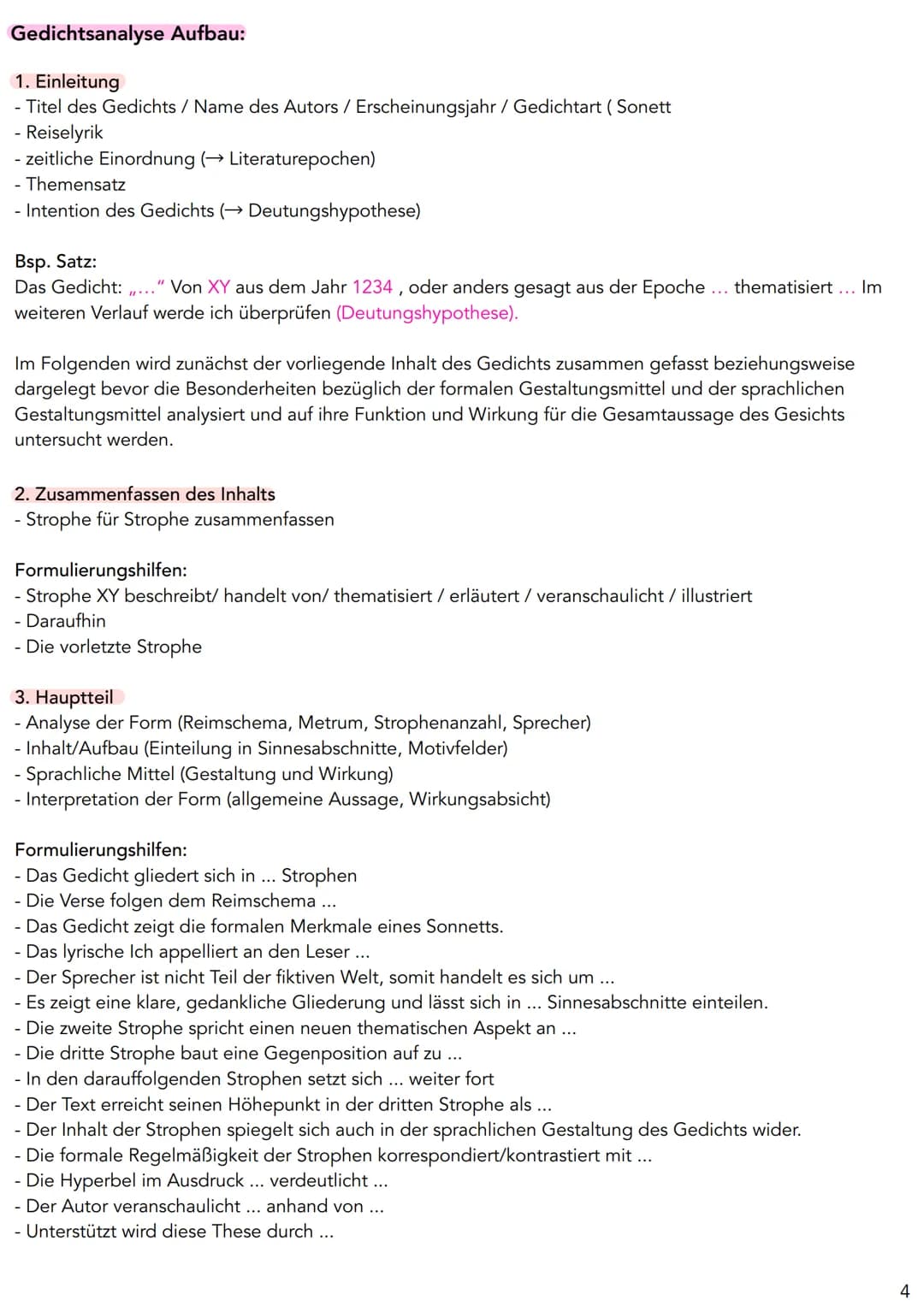 Deutsch
2021/2022 Lyrik: „Unterwegs sein“
Motive allgemein:
Sehnsucht, Heimweh, Fernweh
Unterwegs sein als Entwicklungsprozess → "Sehnsuchts